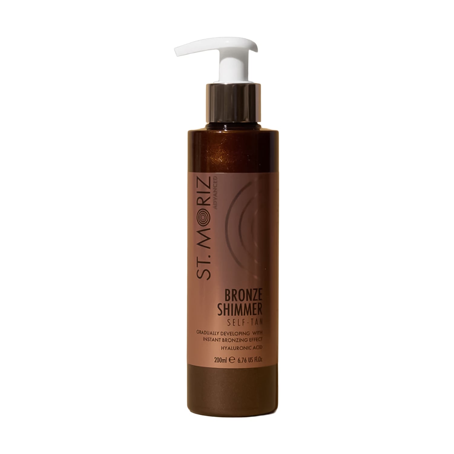 Засіб St. Moriz Bronze Shimmer Self-Tan для бронзової засмаги тіла, з ефектом шимеру, 200 мл